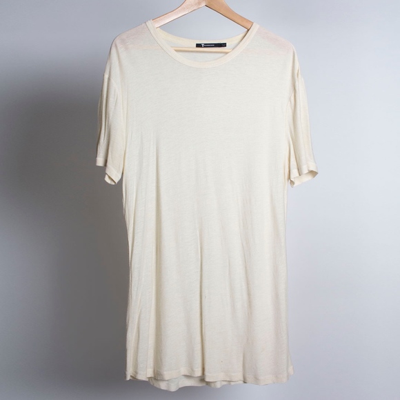 T by Alexander Wang Other - T by ALEXANDER WANG Cream T Shirt Mens XS